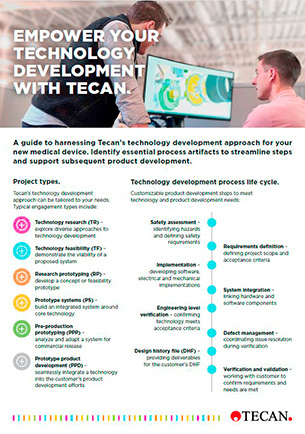 Empower your technology development with Tecan
