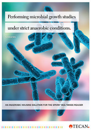 Performing microbial growth studies under strict anaerobic conditions