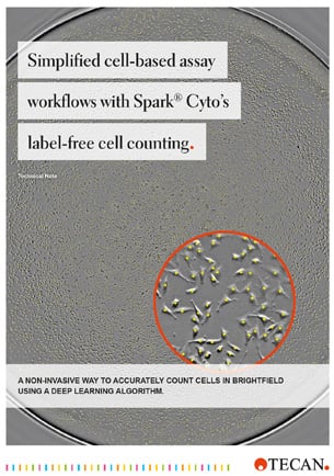 Simplified cell-based assay workflows with Spark® Cyto's label-free cell counting